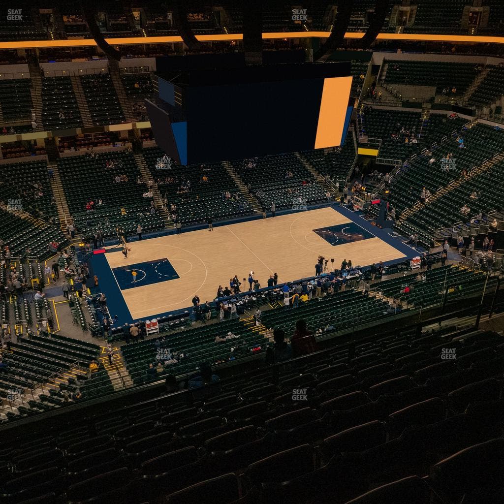 Gainbridge Fieldhouse - Section 210 Seat View