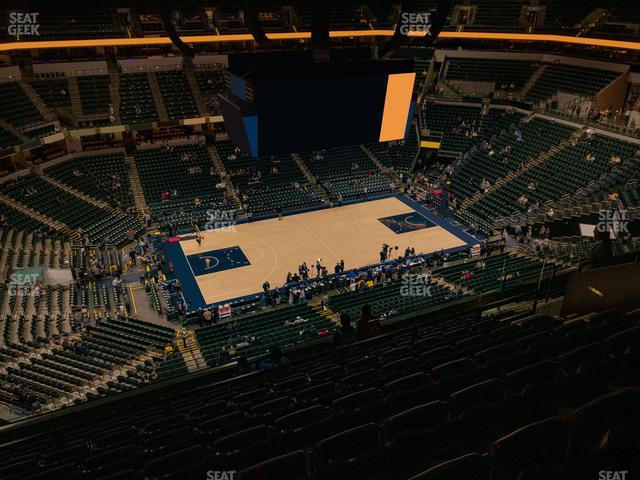 Gainbridge Fieldhouse - Section 210 Seat View