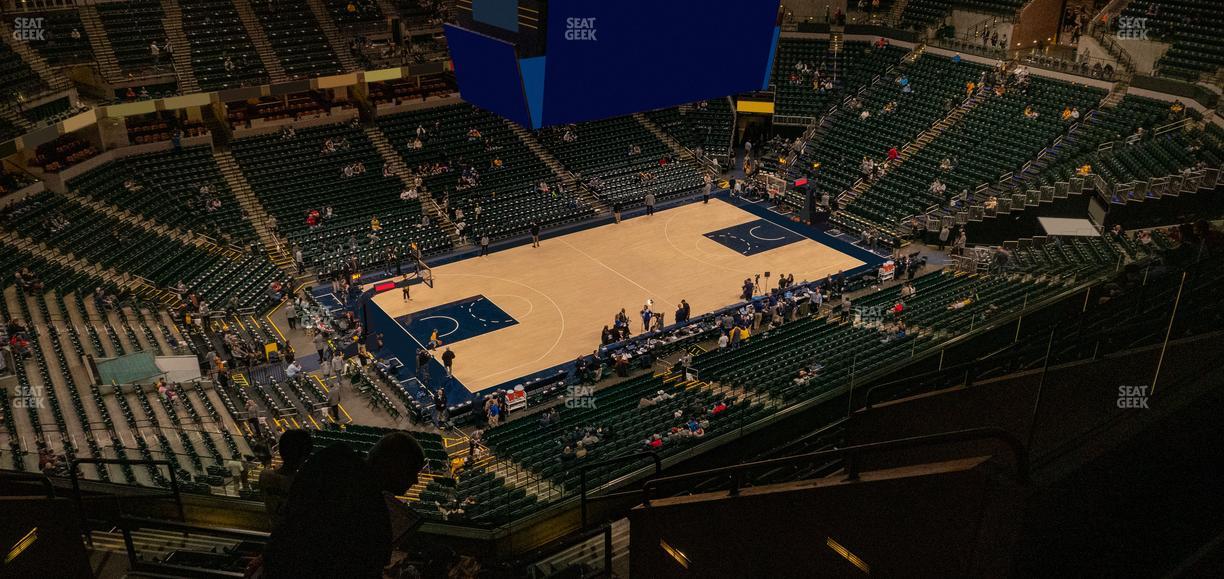 Gainbridge Fieldhouse - Section 211 Seat View