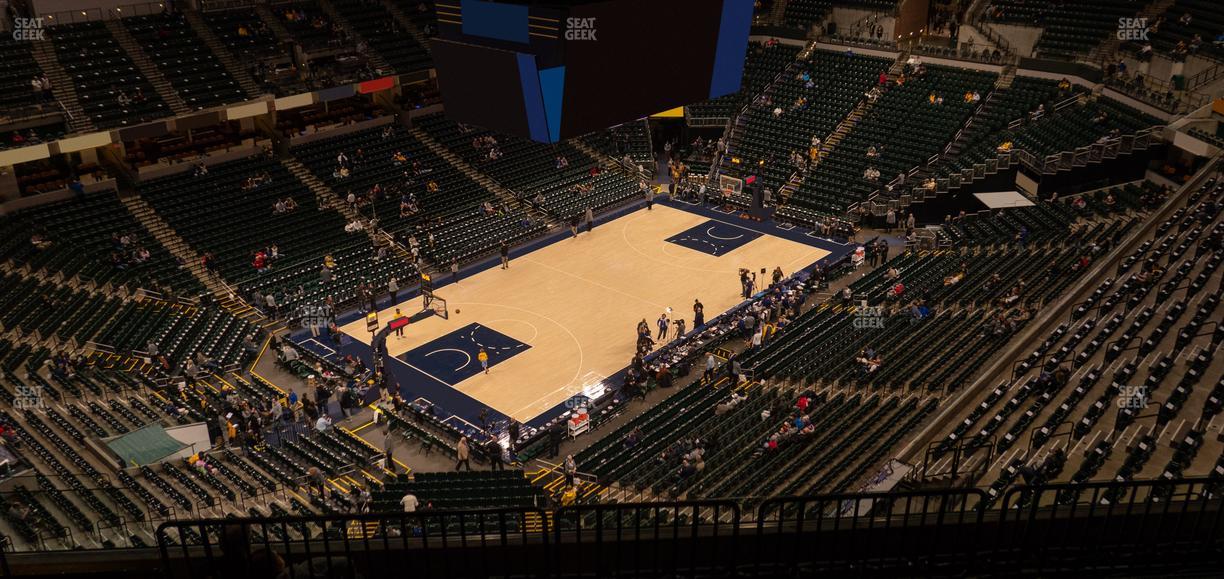 Gainbridge Fieldhouse - Section 212 Seat View