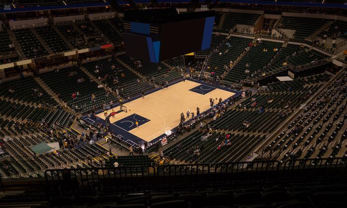 Gainbridge Fieldhouse - Section 212 Seat View