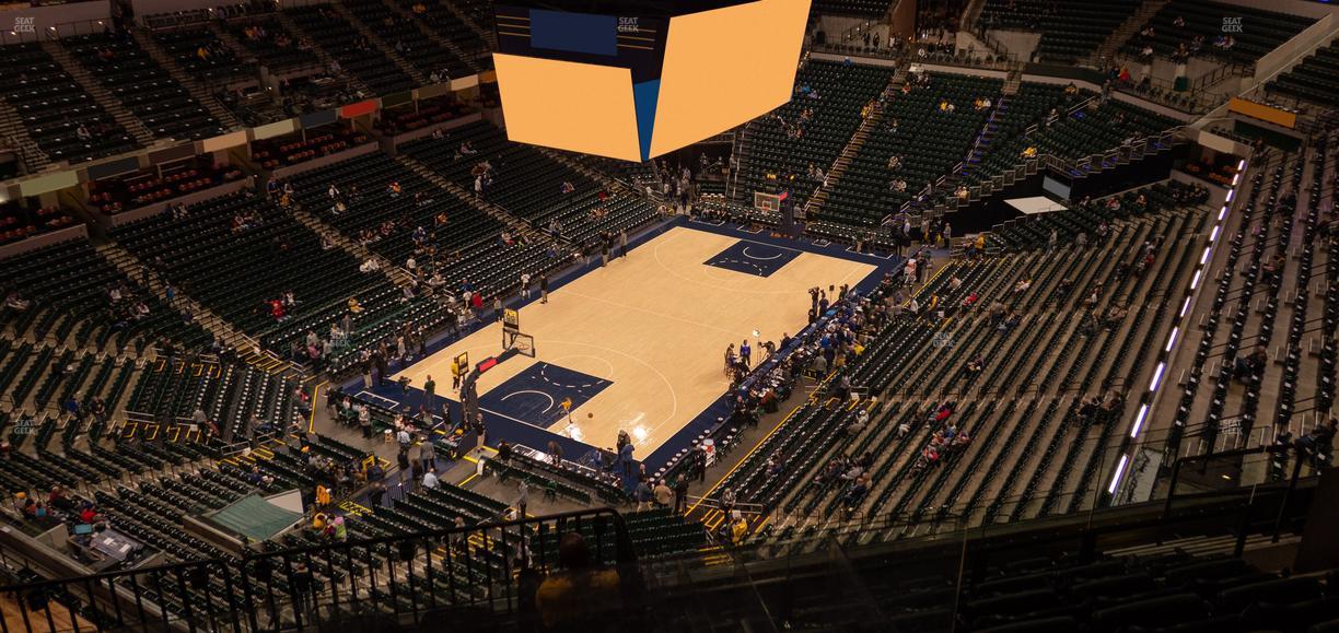 Gainbridge Fieldhouse - Section 213 Seat View