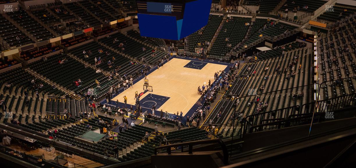 Gainbridge Fieldhouse - Section 214 Seat View