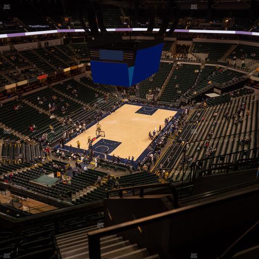 Gainbridge Fieldhouse - Section 214 Seat View
