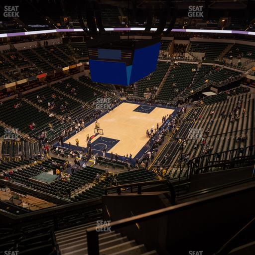 Gainbridge Fieldhouse - Section 214 Seat View