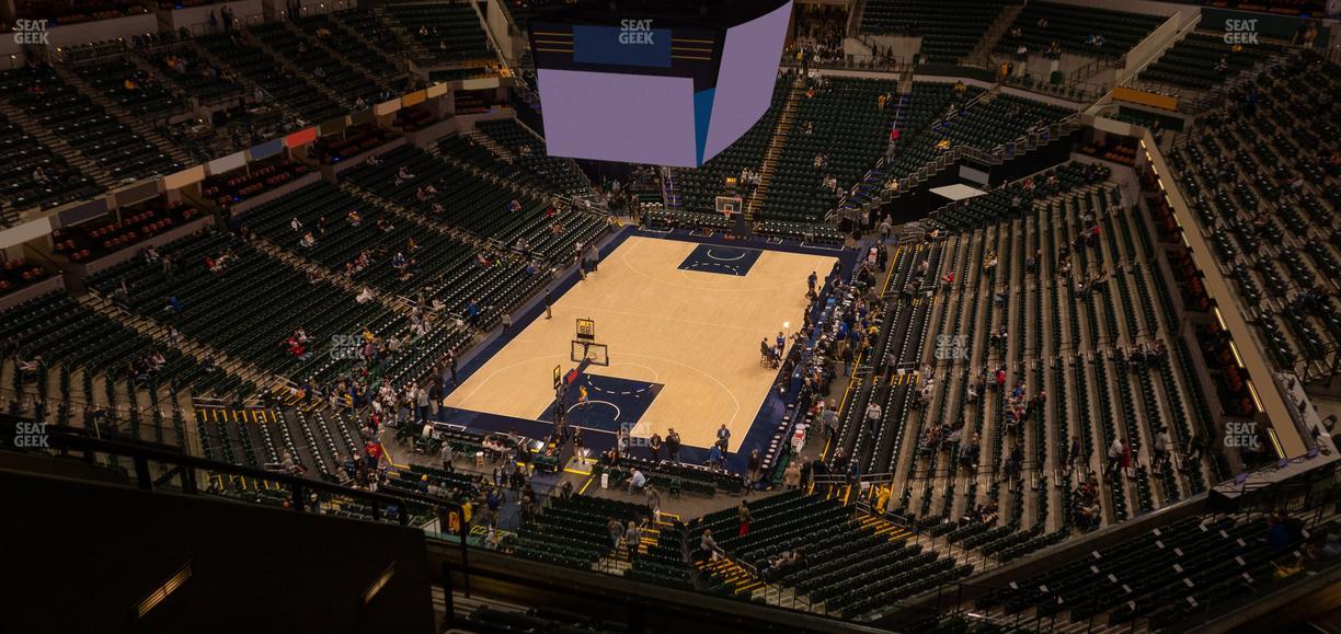 Gainbridge Fieldhouse - Section 215 Seat View