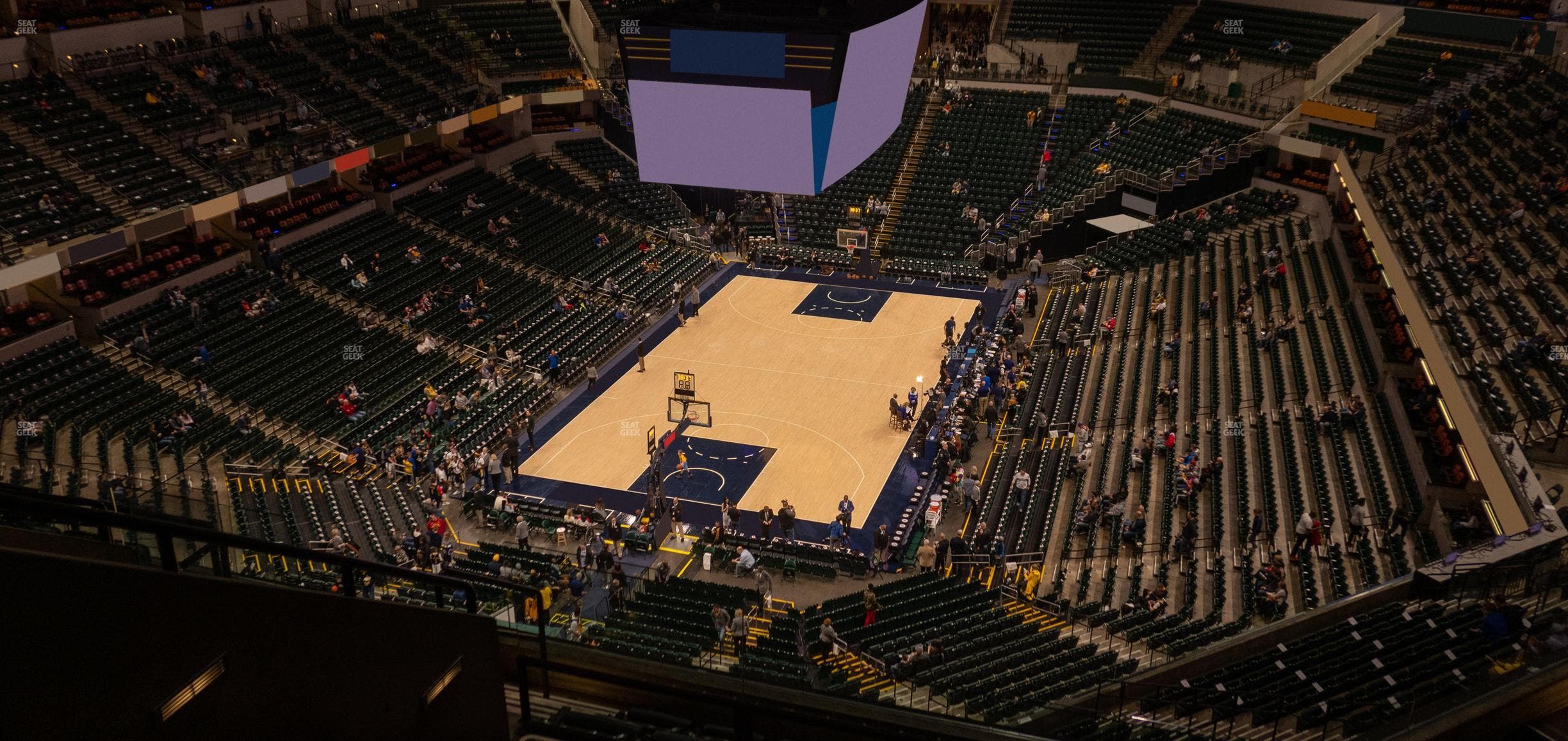 Gainbridge Fieldhouse - Section 215 Seat View
