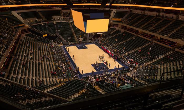 Gainbridge Fieldhouse - Section 218 Seat View