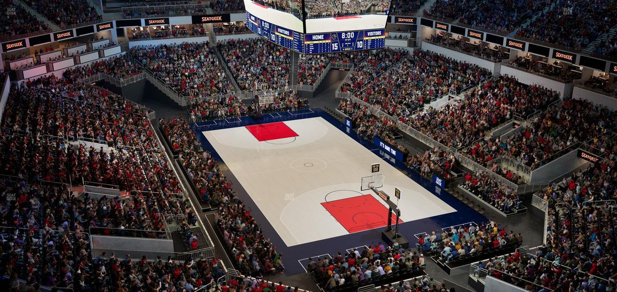 Gainbridge Fieldhouse - Section 219 Seat View