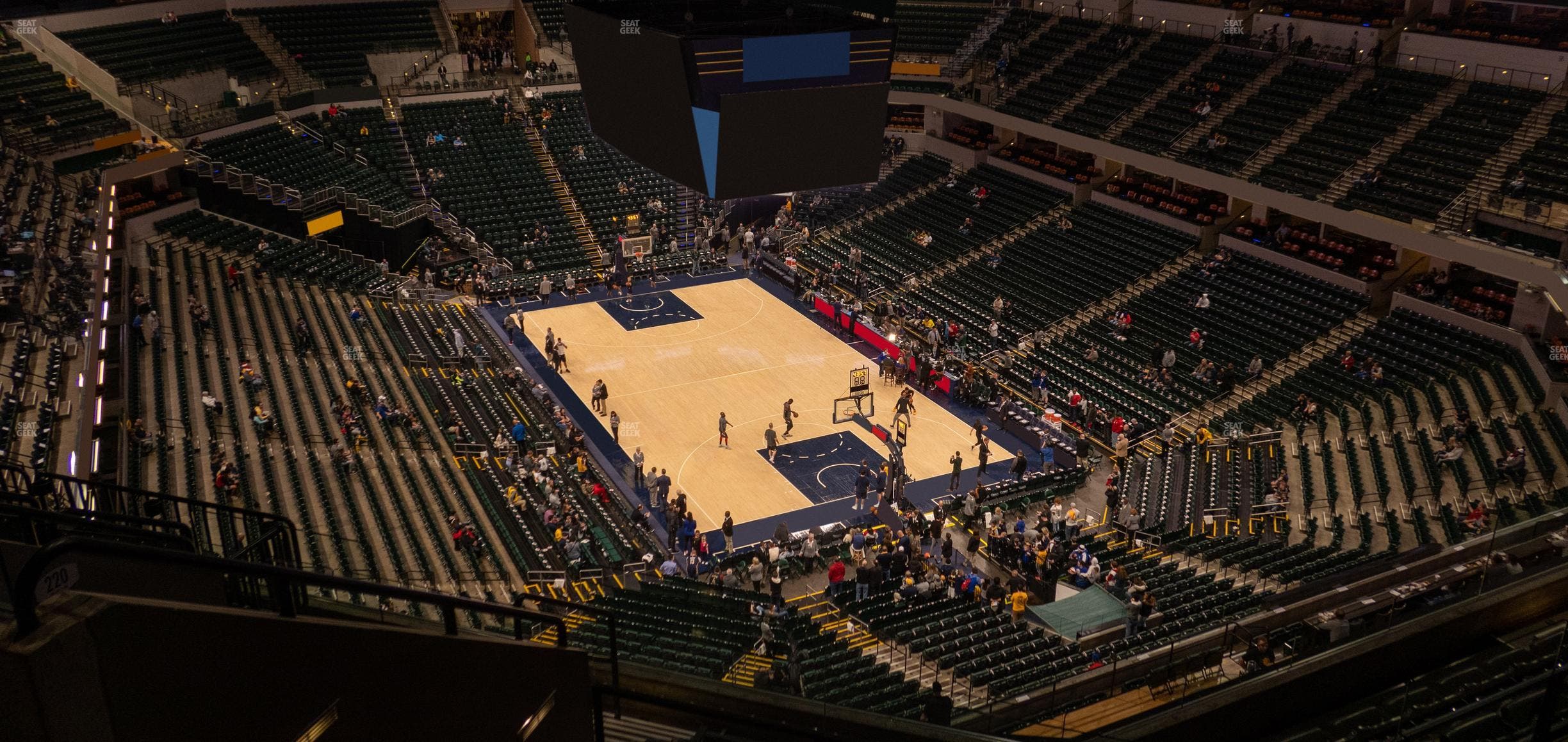 Gainbridge Fieldhouse - Section 219 Seat View