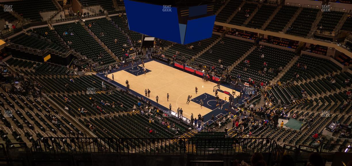 Gainbridge Fieldhouse - Section 221 Seat View