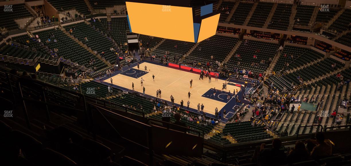 Gainbridge Fieldhouse - Section 222 Seat View