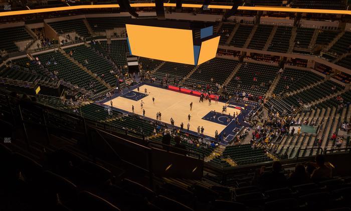 Gainbridge Fieldhouse - Section 222 Seat View