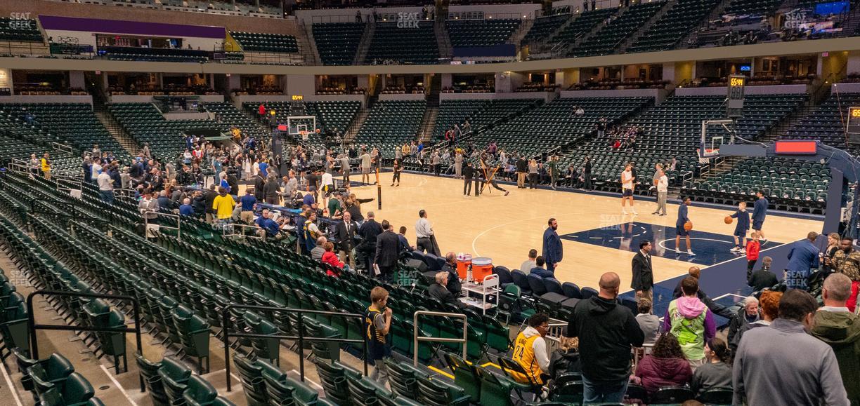 Gainbridge Fieldhouse - Section 3 Seat View