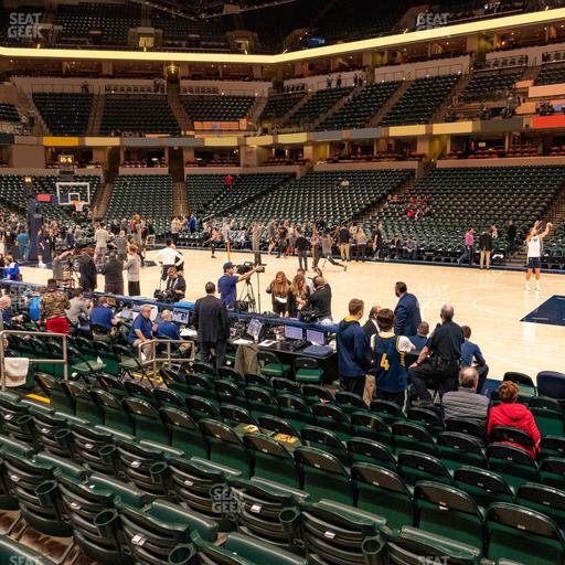 Gainbridge Fieldhouse - Section 4 Seat View