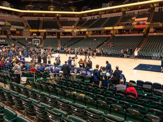 Gainbridge Fieldhouse - Section 4 Seat View