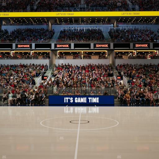 Gainbridge Fieldhouse - Section Courtside J Seat View