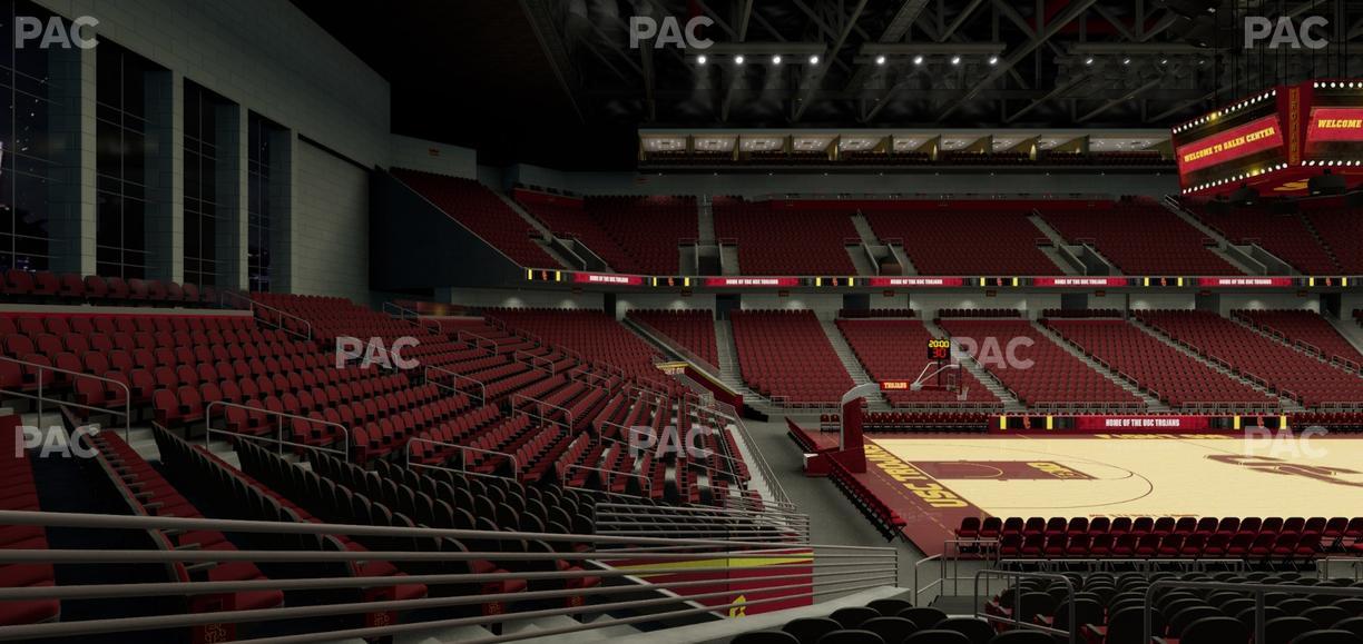 Galen Center - Section 101 Seat View