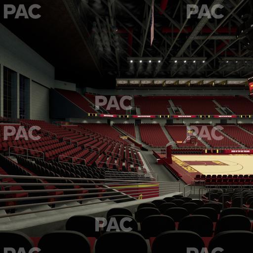 Galen Center - Section 101 Seat View