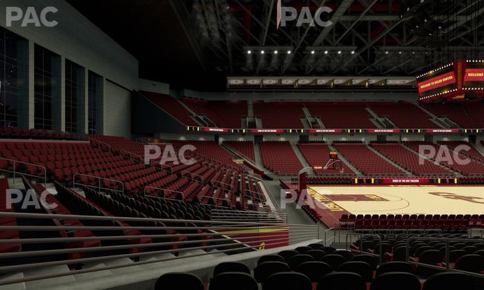 Galen Center - Section 101 Seat View
