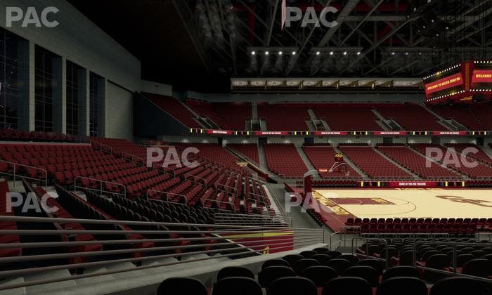 Galen Center - Section 101 Seat View