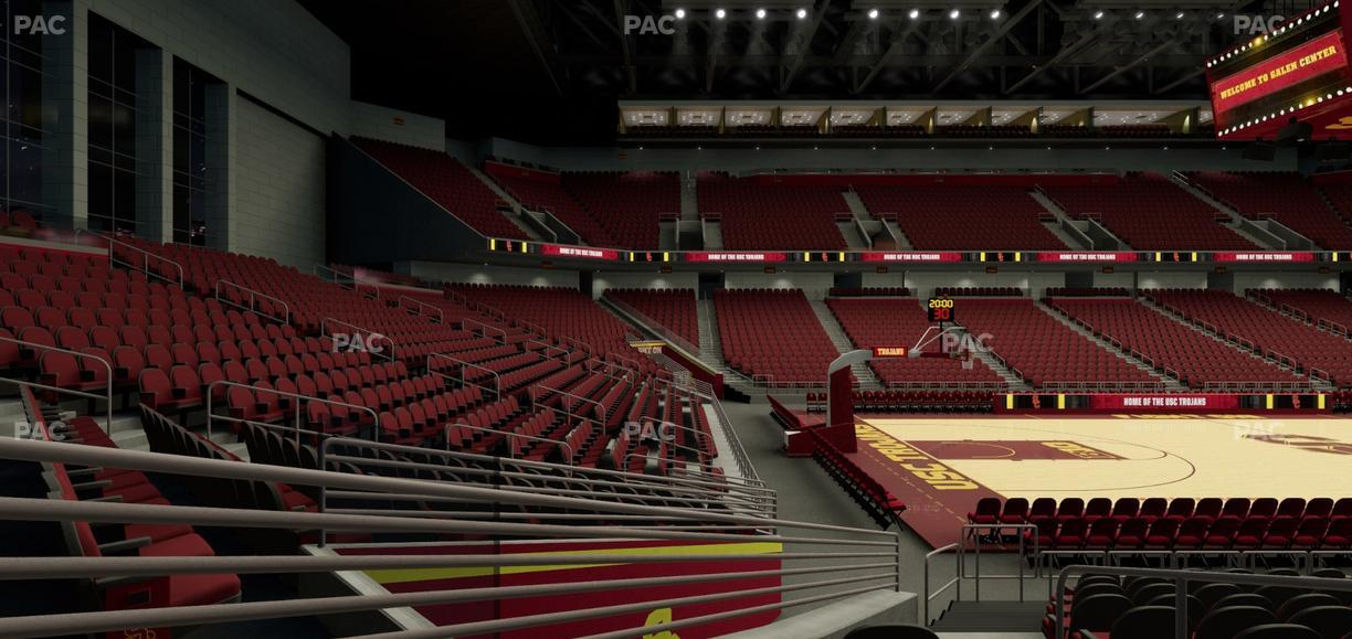 Galen Center - Section 101 Seat View