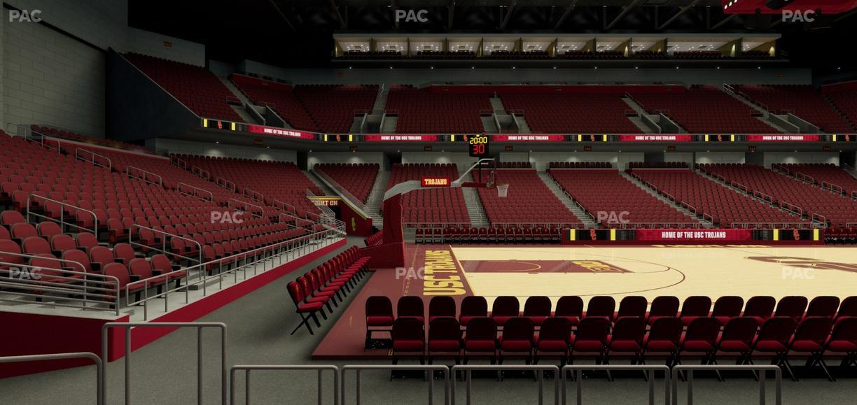 Galen Center - Section 102 Seat View
