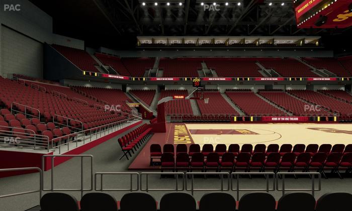 Galen Center - Section 102 Seat View