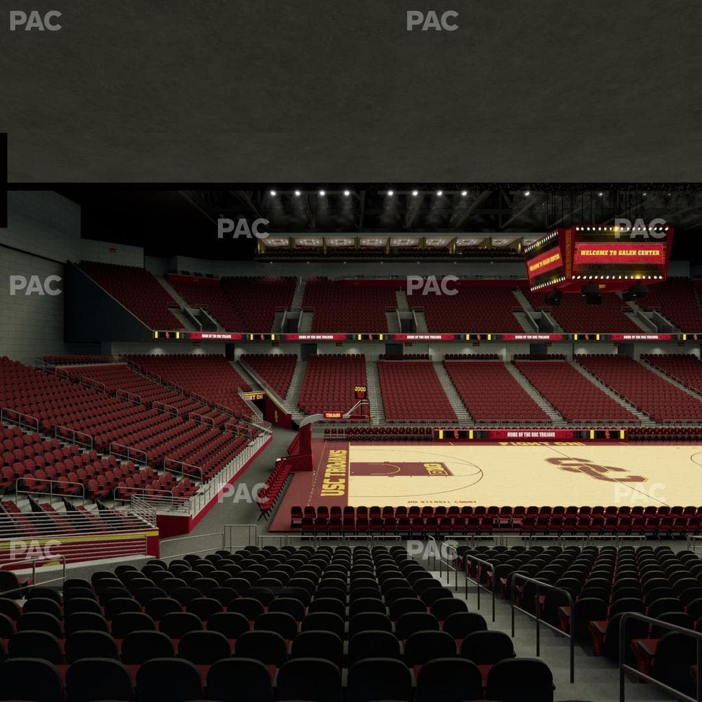 Galen Center - Section 102 Seat View