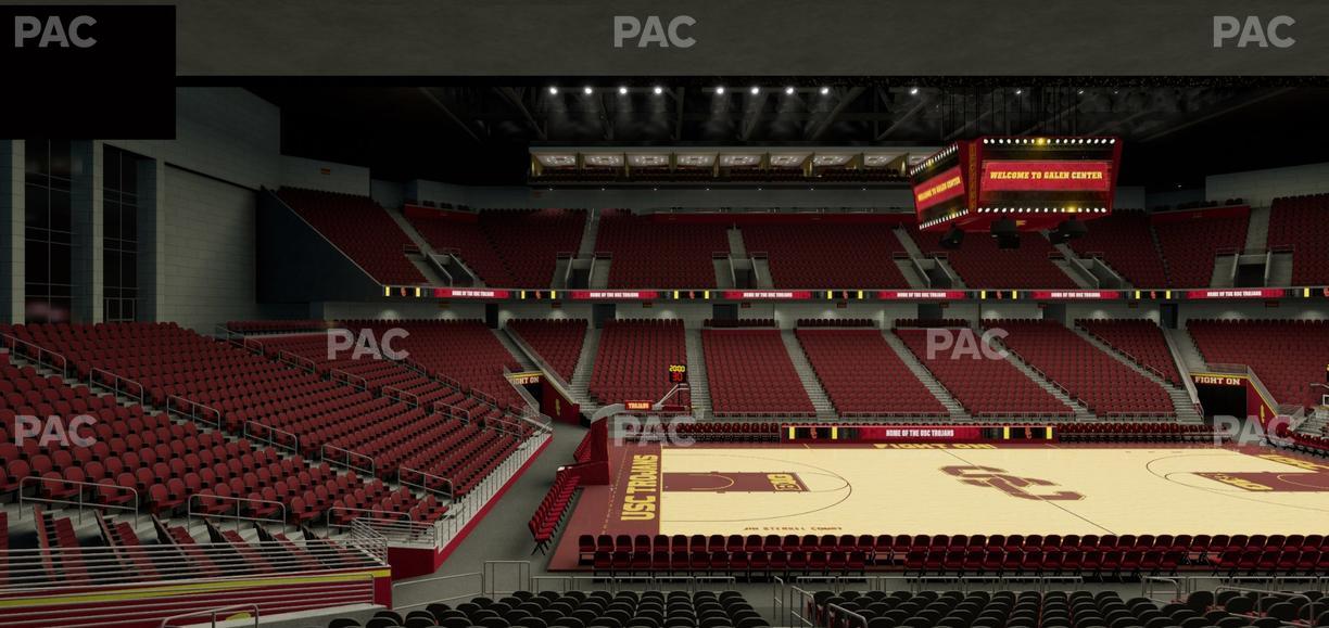 Galen Center - Section 102 Seat View