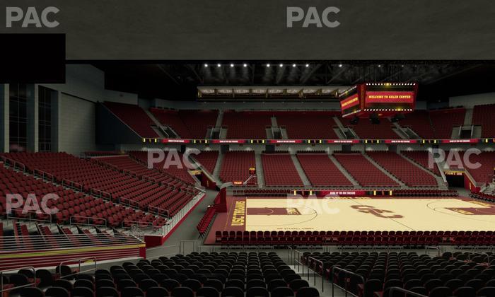 Galen Center - Section 102 Seat View