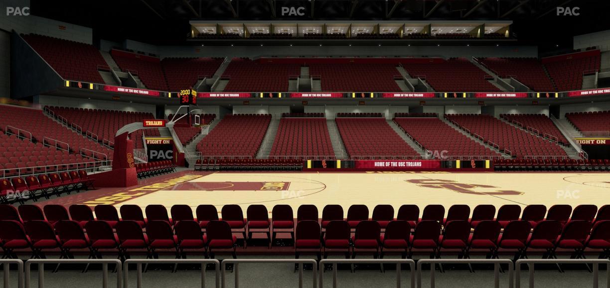 Galen Center - Section 103 Seat View
