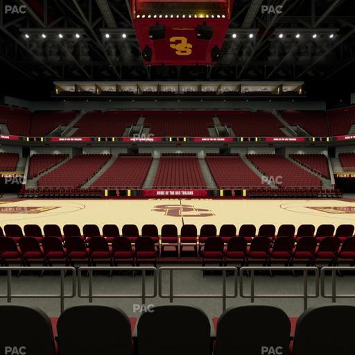 Galen Center - Section 104 Seat View
