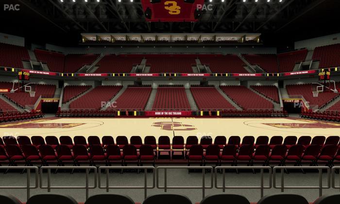 Galen Center - Section 104 Seat View