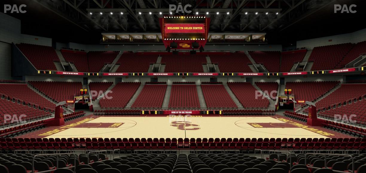 Galen Center - Section 104 Seat View