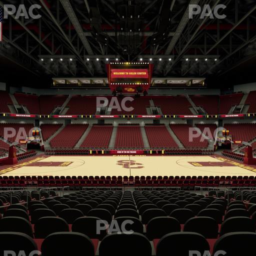 Galen Center - Section 104 Seat View