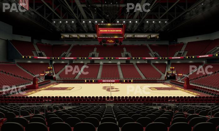 Galen Center - Section 104 Seat View