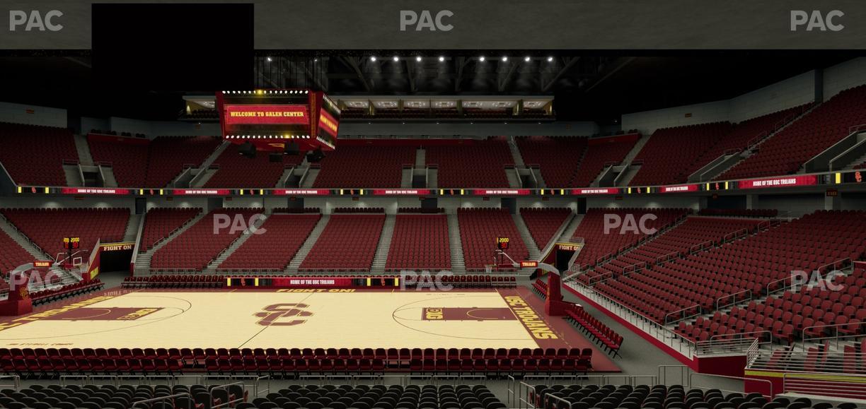 Galen Center - Section 105 Seat View