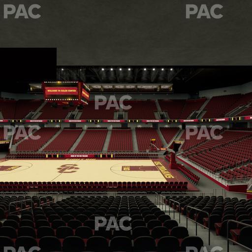 Galen Center - Section 105 Seat View
