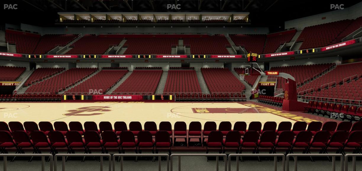 Galen Center - Section 105 Seat View