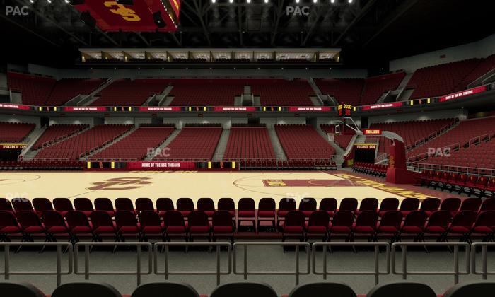 Galen Center - Section 105 Seat View
