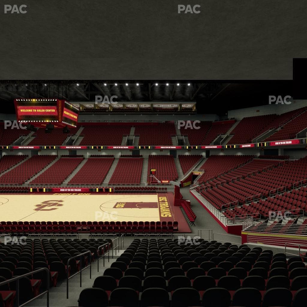 Galen Center - Section 106 Seat View