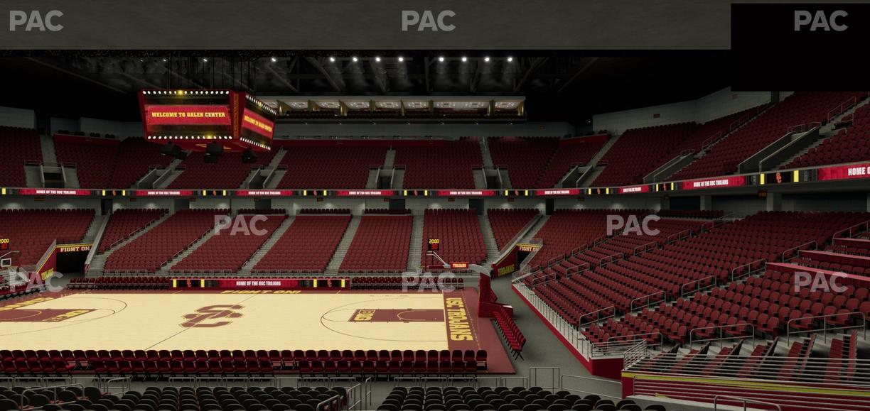 Galen Center - Section 106 Seat View
