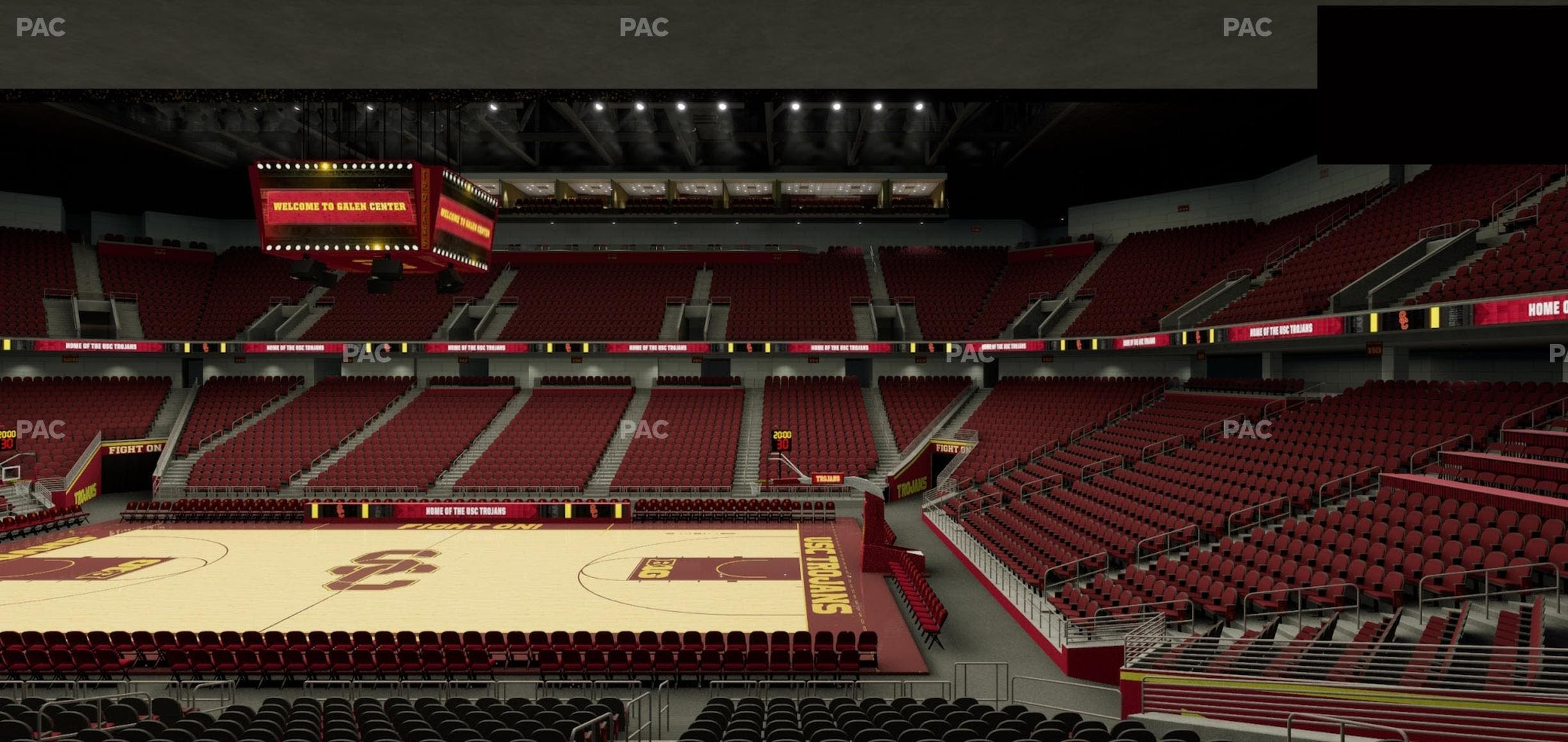 Galen Center - Section 106 Seat View