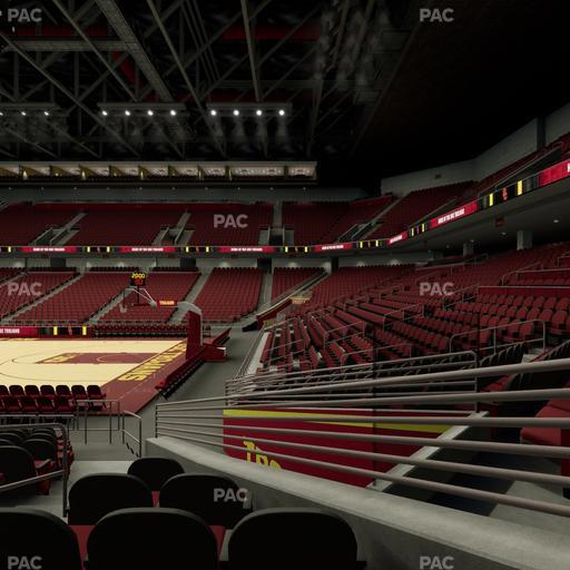 Galen Center - Section 107 Seat View