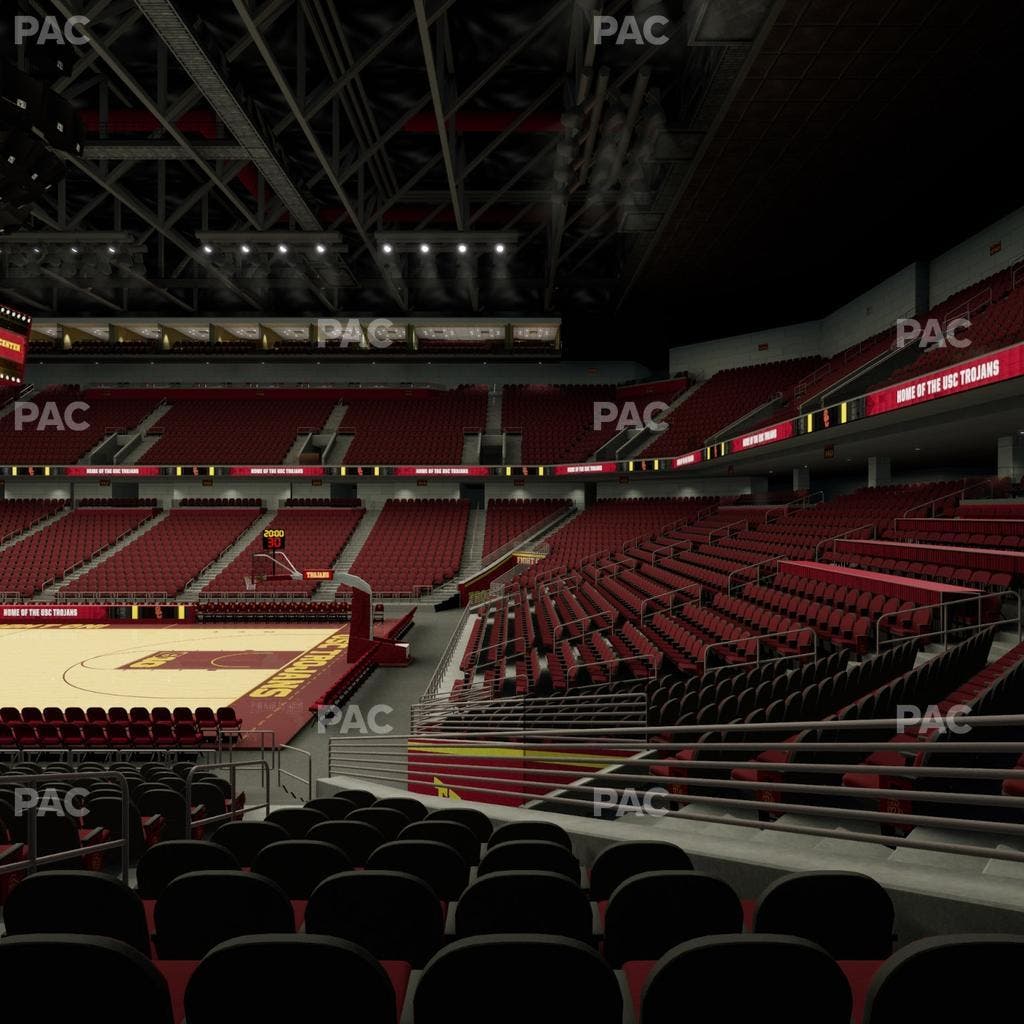 Galen Center - Section 107 Seat View