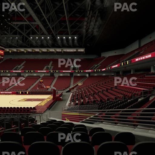 Galen Center - Section 107 Seat View