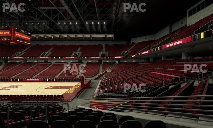Galen Center - Section 107 Seat View