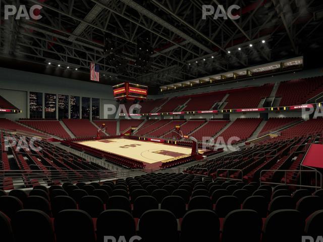 Galen Center - Section 108 Seat View