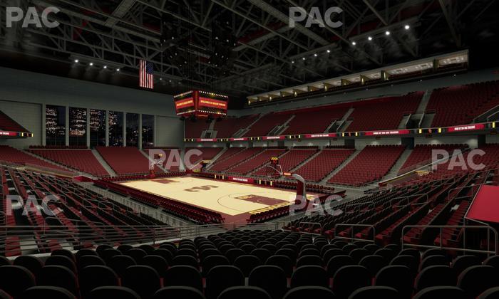 Galen Center - Section 108 Seat View